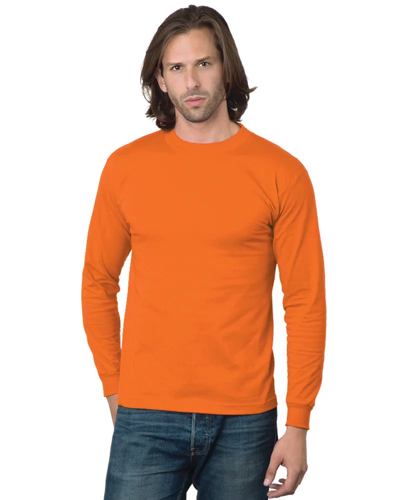BAYSIDE Unisex USA Made Long-Sleeve T-Shirt view 3