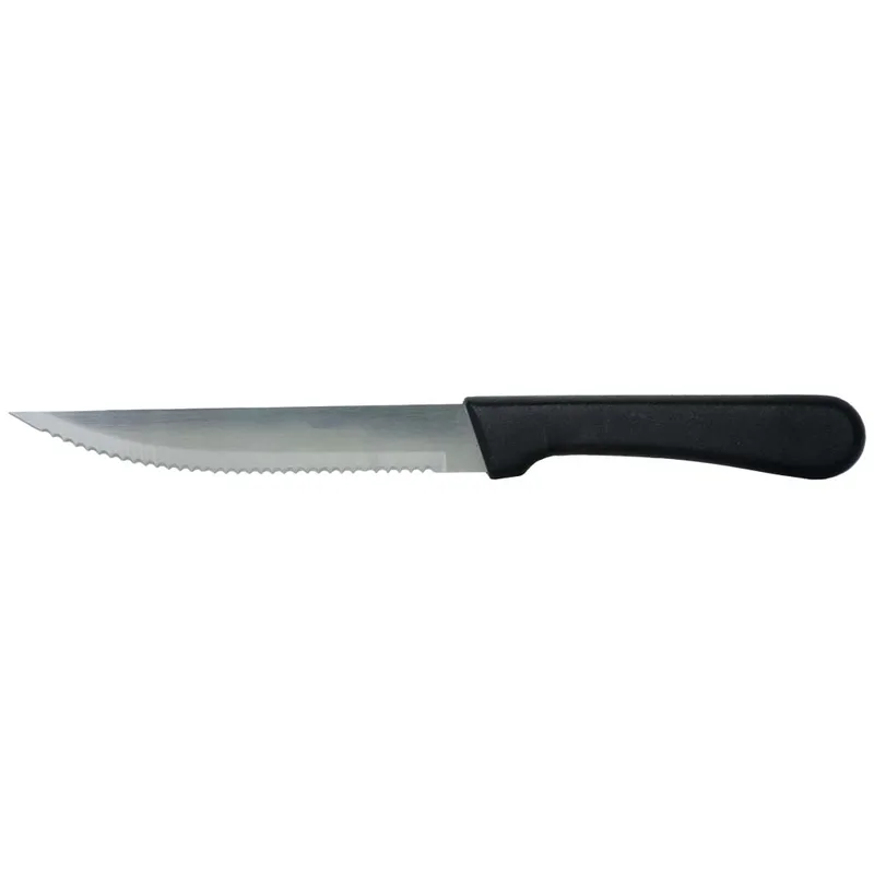 Black Handle Knife view 2