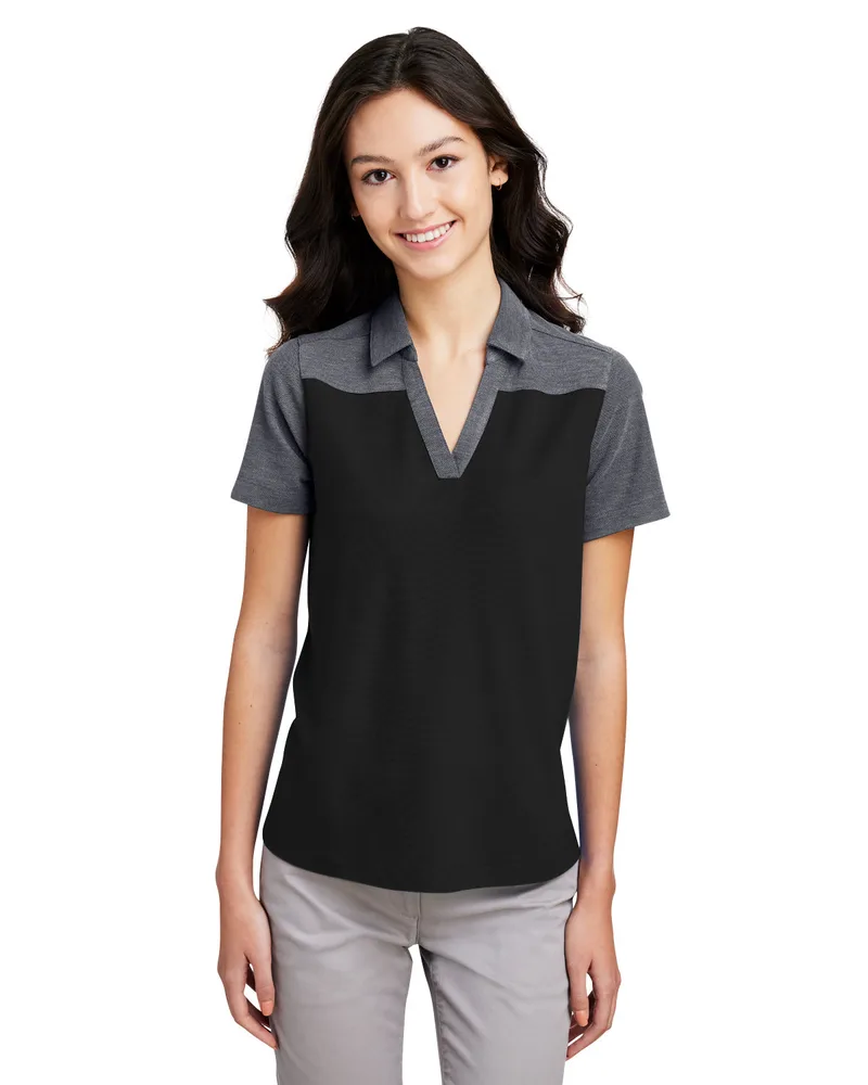 CORE365® Women's Fusion ChromaSoft™ Colorblock Polo Shirt
