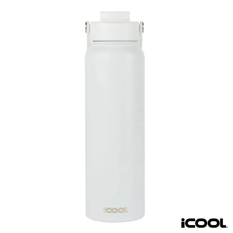 iCOOL Glenwood 35 oz. Double Wall, Recycled Stainless Steel Water Bottle view 6