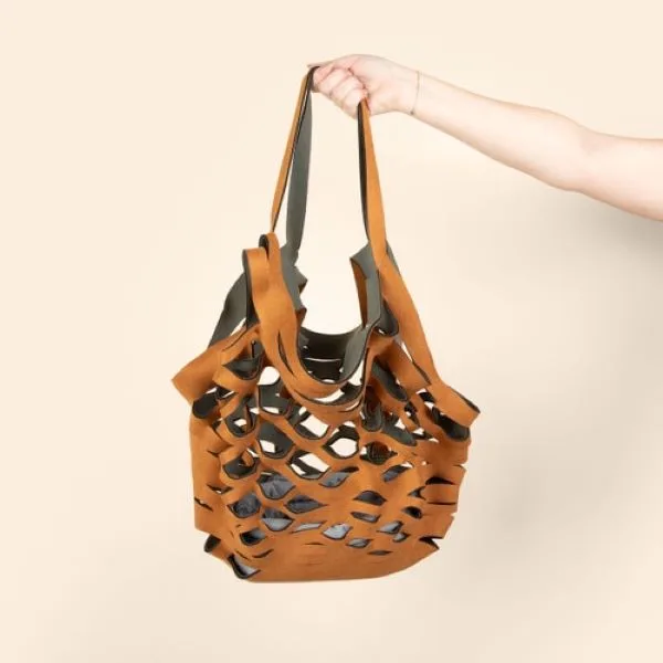 Seaside Suede-ish Neoprene Tote