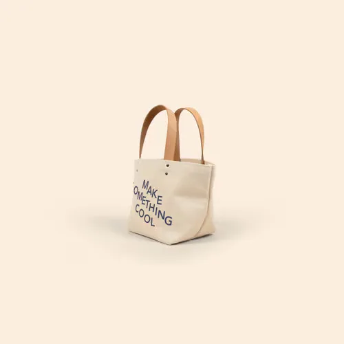 Natural Beige Logo Side