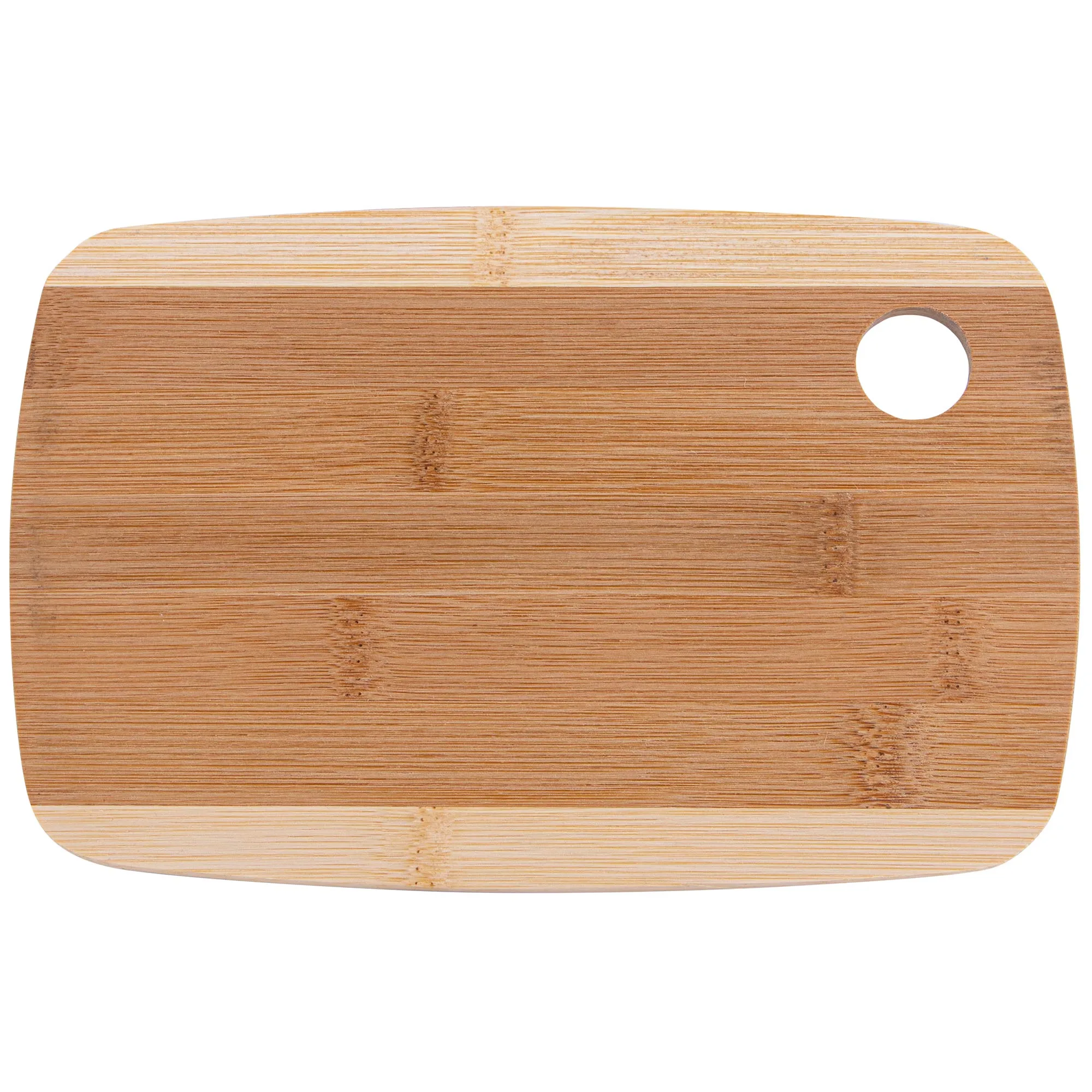 The Camden 9-Inch Two-Tone Bamboo Cutting Board view 2
