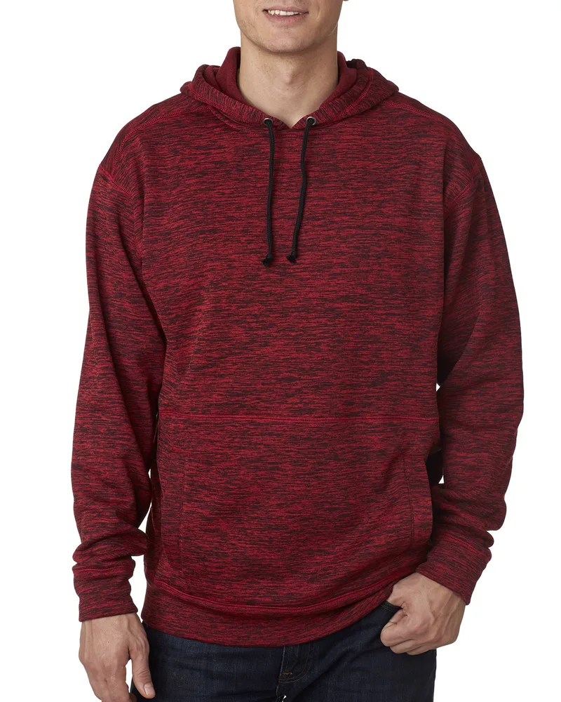 J AMERICA Adult Cosmic Poly Fleece Hooded Sweatshirt view 4