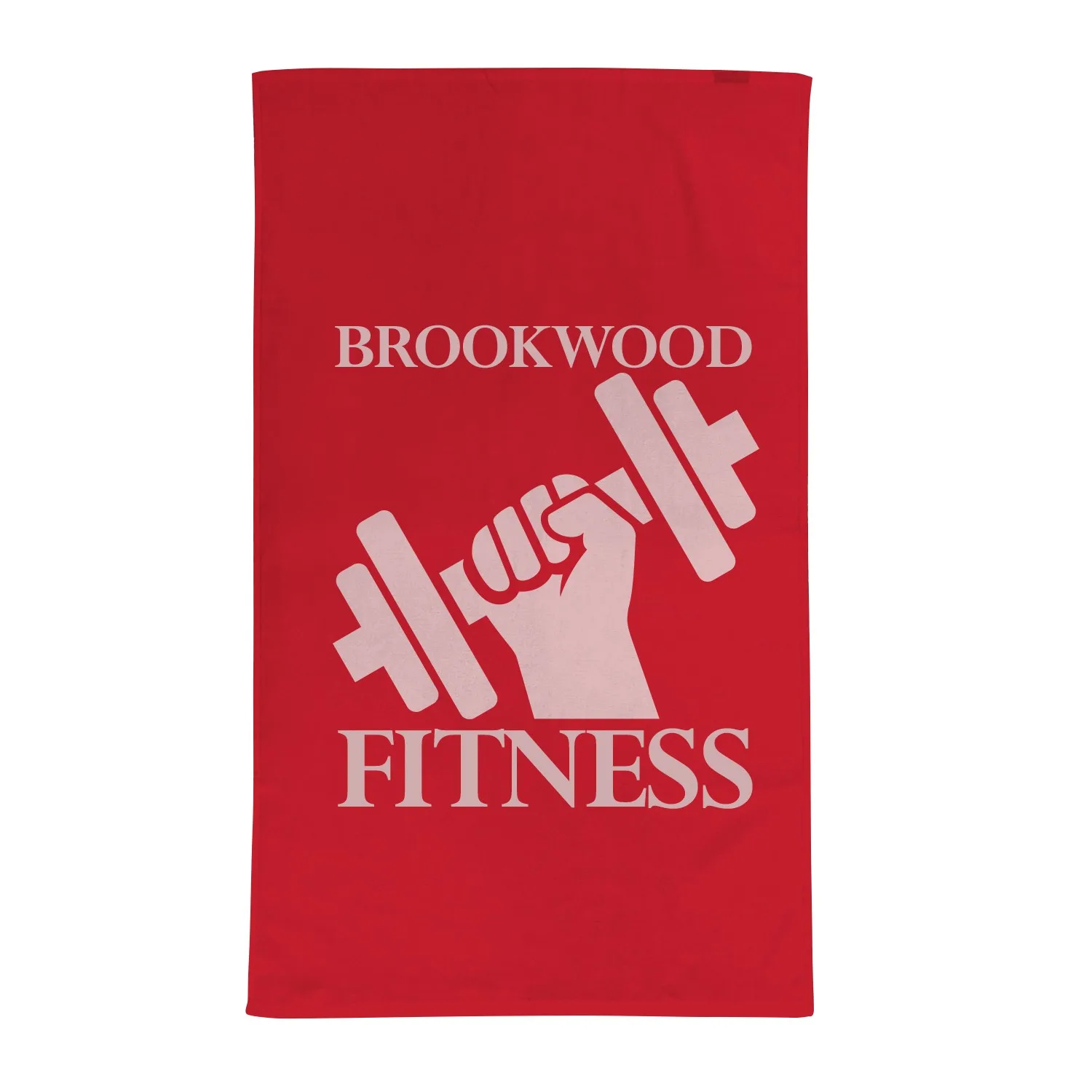 Fitness Terry Velour Towel Dobby Hem view 5