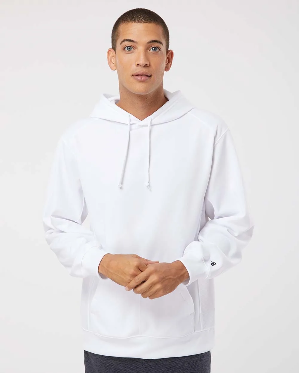 Badger Sport Performance Fleece Hooded Sweatshirt view 2