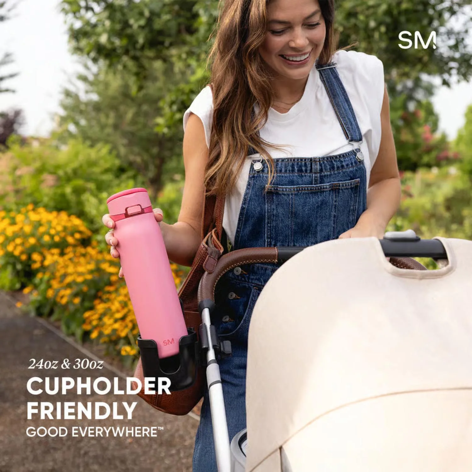 24 oz Simple Modern® Mesa Loop with Covered Spout Water Bottle view 7