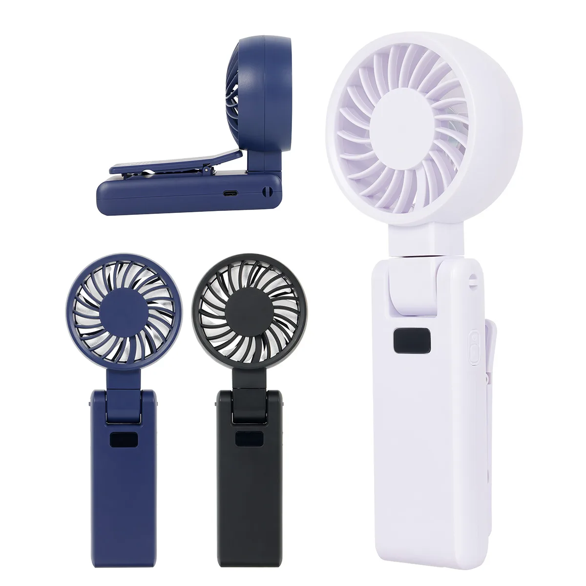 Purl High Speed Rotatable Handheld Fan With Clip view 2