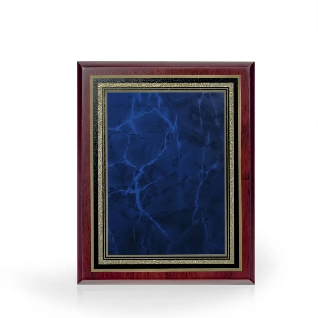 Classique Mahogany Finish Award Plaque, view 5