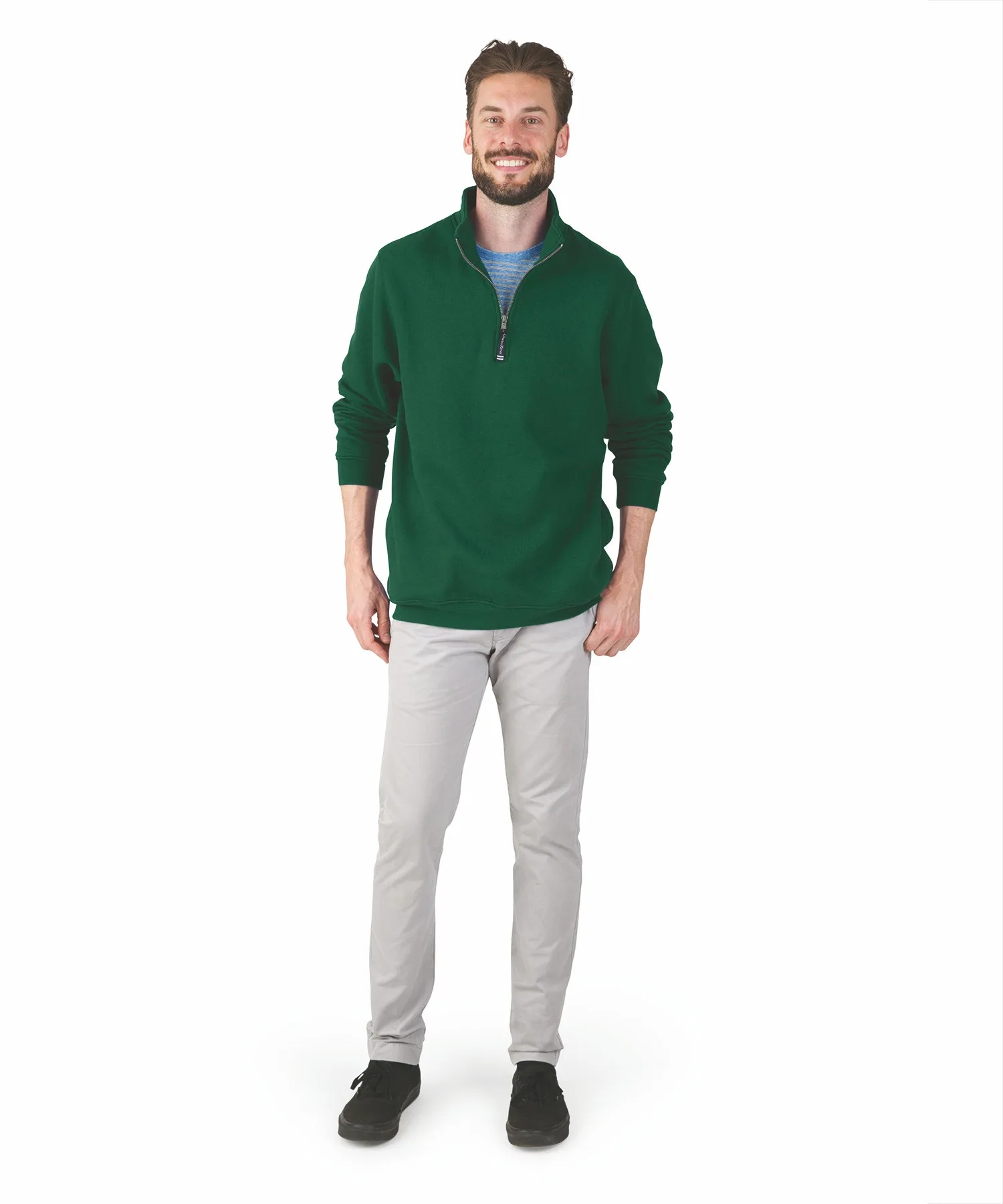 Forest Green Blank Front Lifestyle