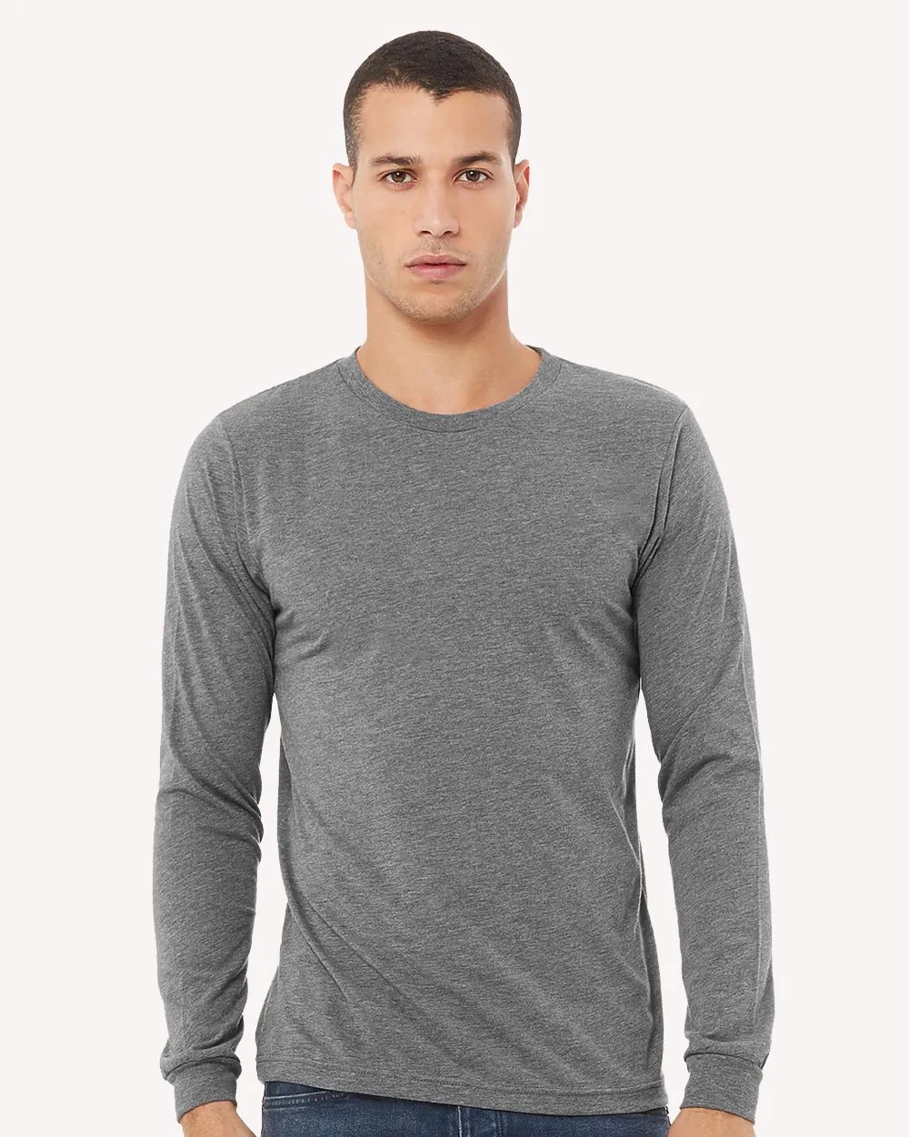Bella+Canvas® Unisex Triblend Long-Sleeve T-Shirt view 2