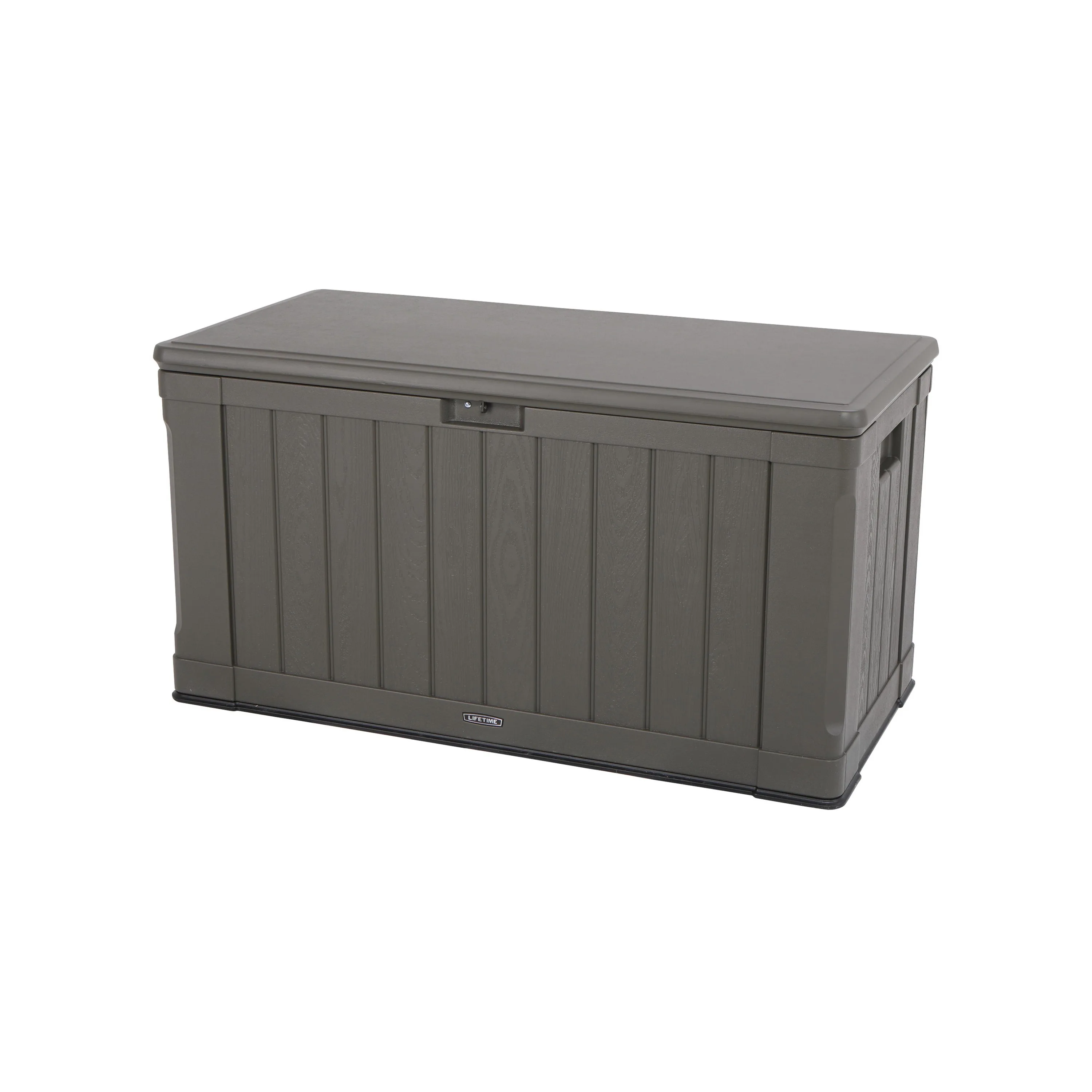 Lifetime Products Storage Box, 116 Gallon, Brown