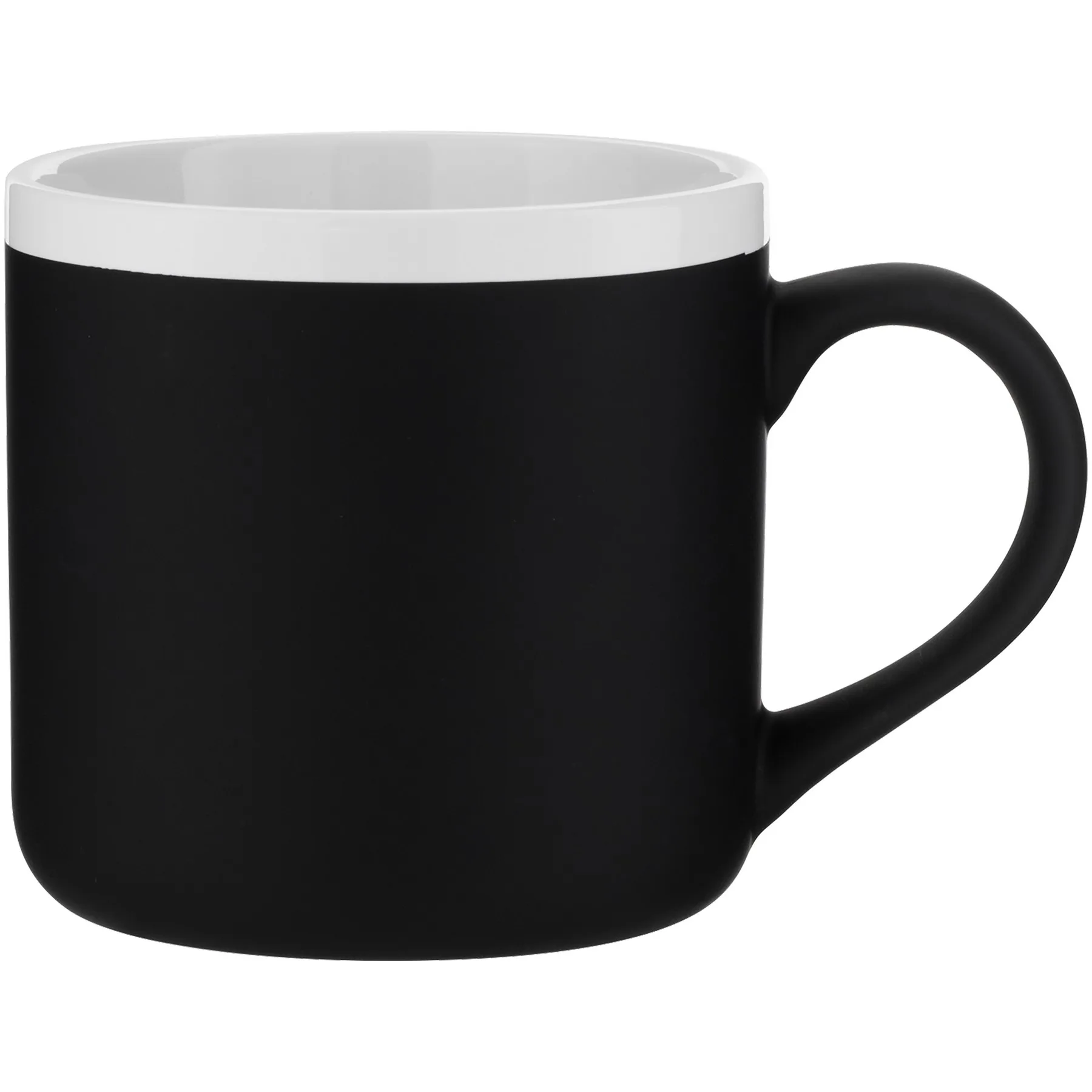 12 oz Elara Ceramic Mug (Black) view 2