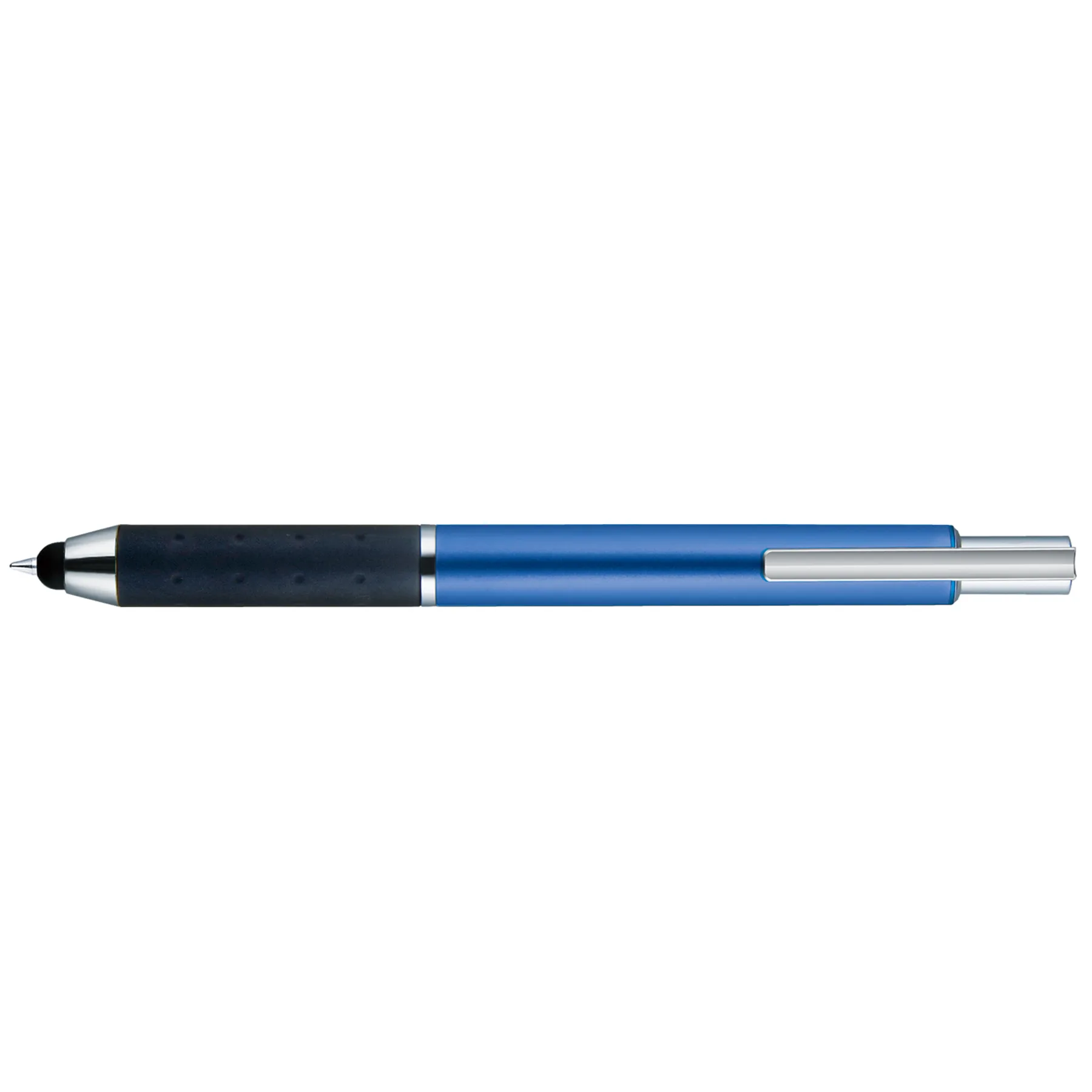 Blue/Black/Silver Blank Front View