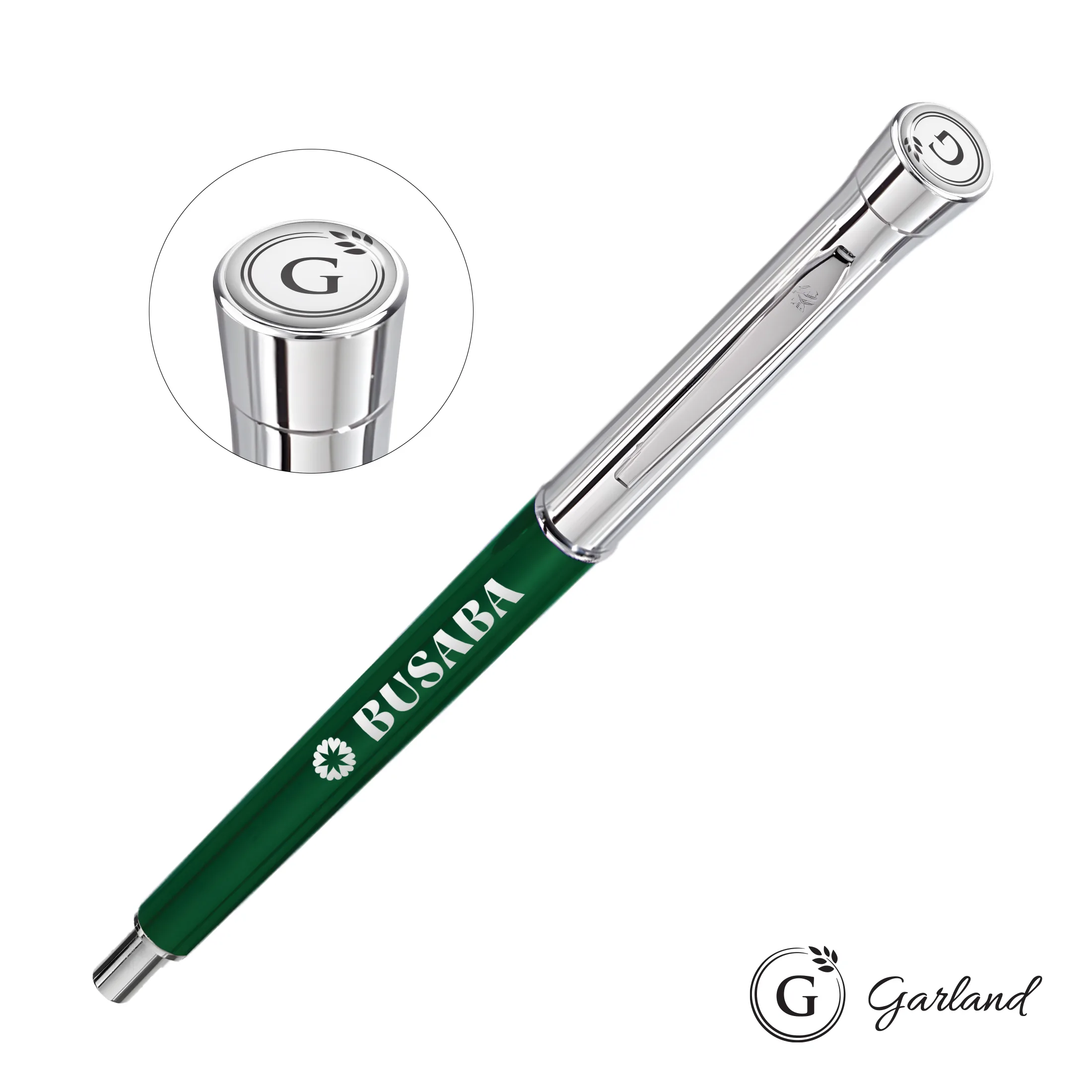 Standard, Mechanical Pencil, Chrome, Green / Chrome