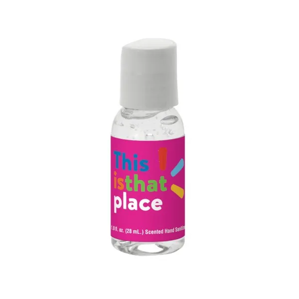 1 oz. Clear Sanitizer in Round Bottle view 7