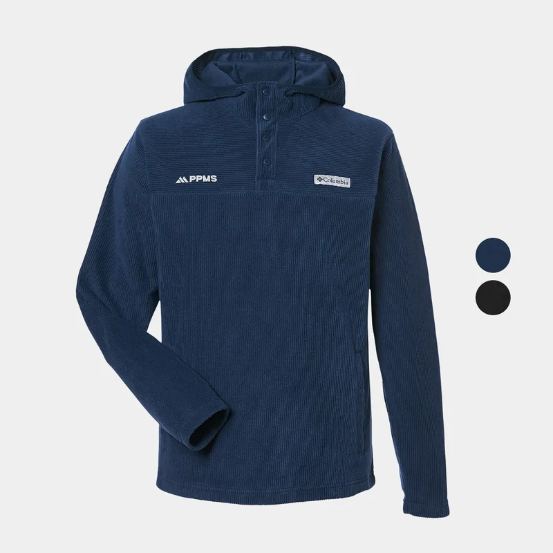 Columbia Men's Steens Mountain Half-Snap Hooded Jacket