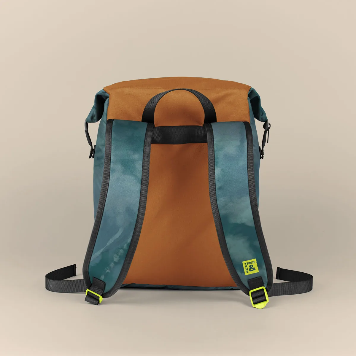 Blue/Brown Blank Back View