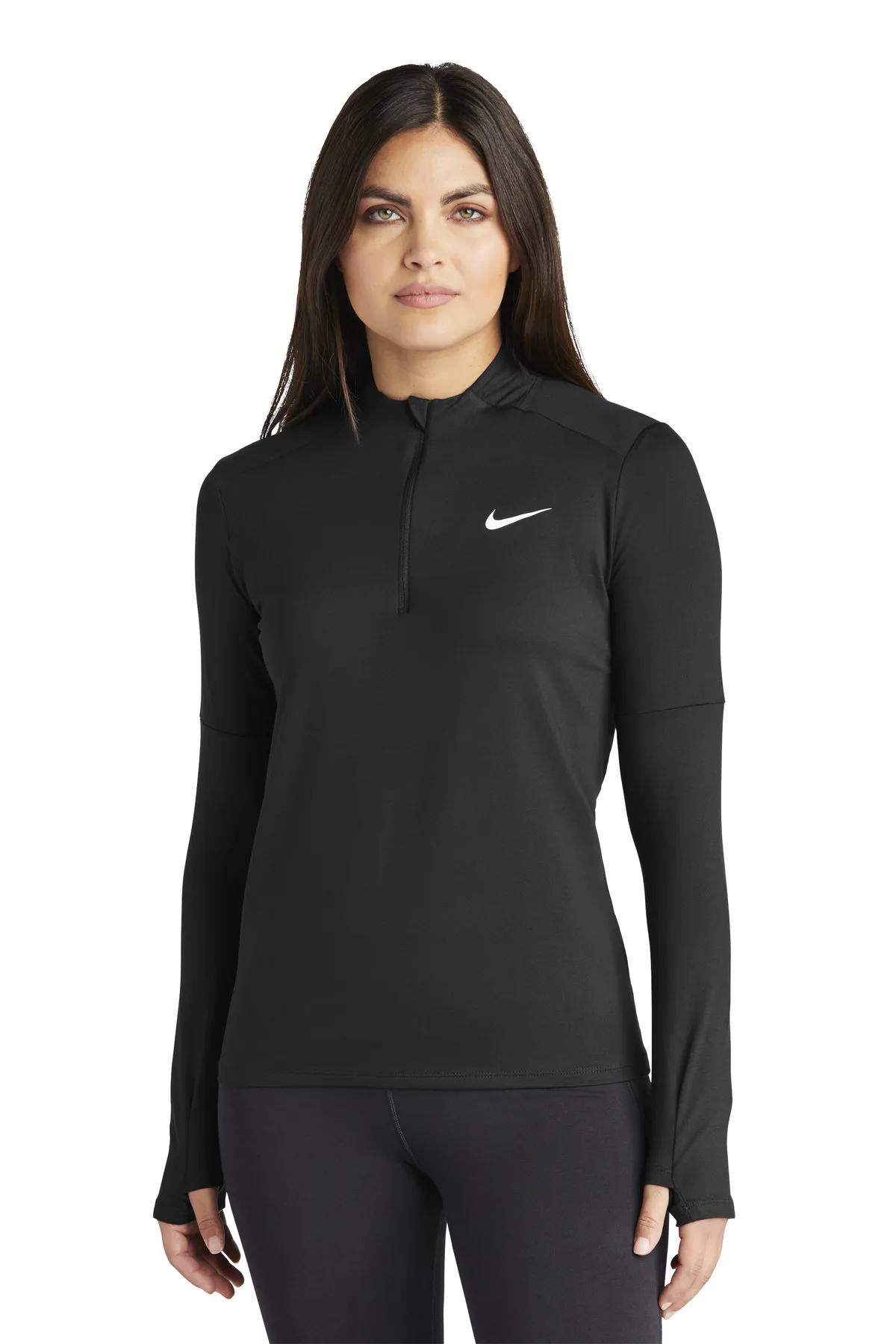 Nike Women's Dri-FIT Element 1/2-Zip Top view 2