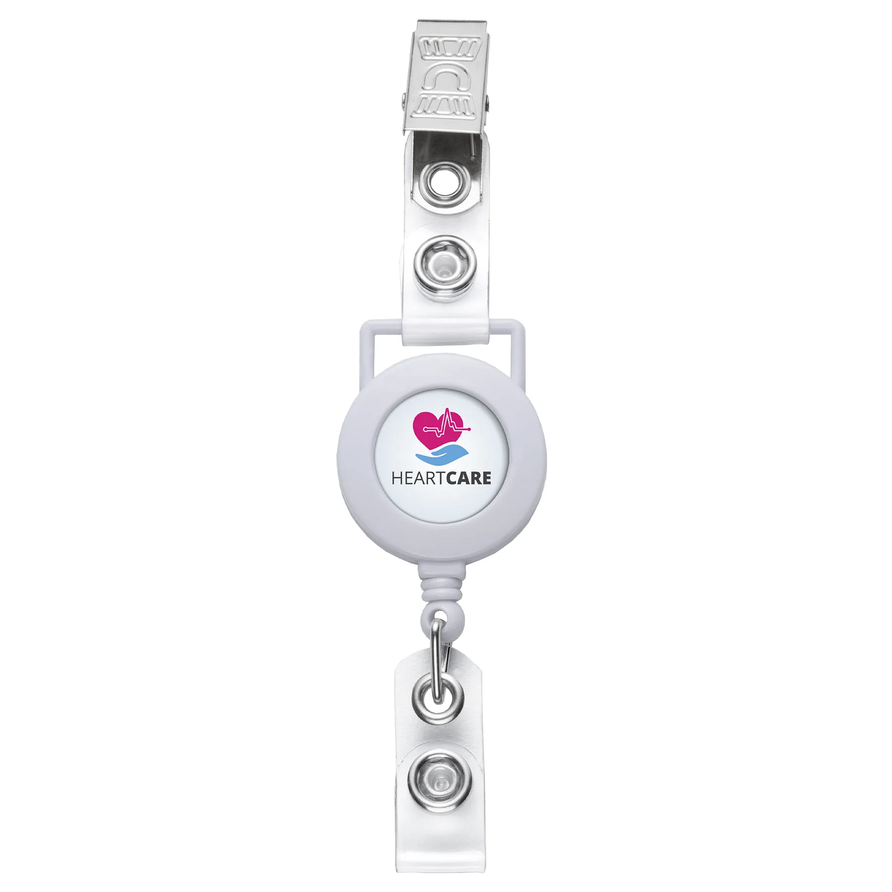 Square Hanger Retractable Badge Reel view 6