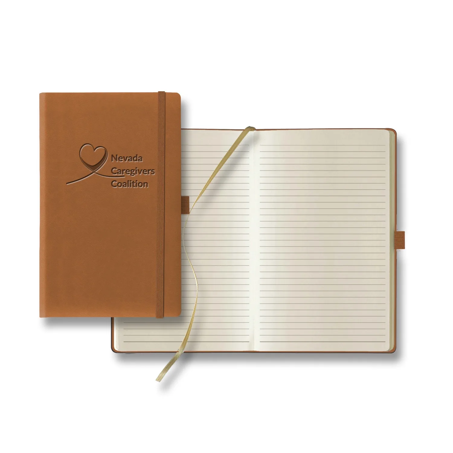 Castelli Tucson Medio Lined Ivory Page Journal view 4