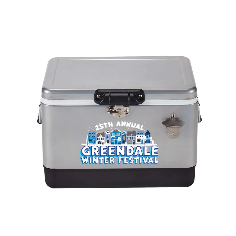 Sasquatch 25L Cooler, Front Imprint view 4