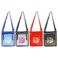 Seattle Clear Crossbody Bag — Blue