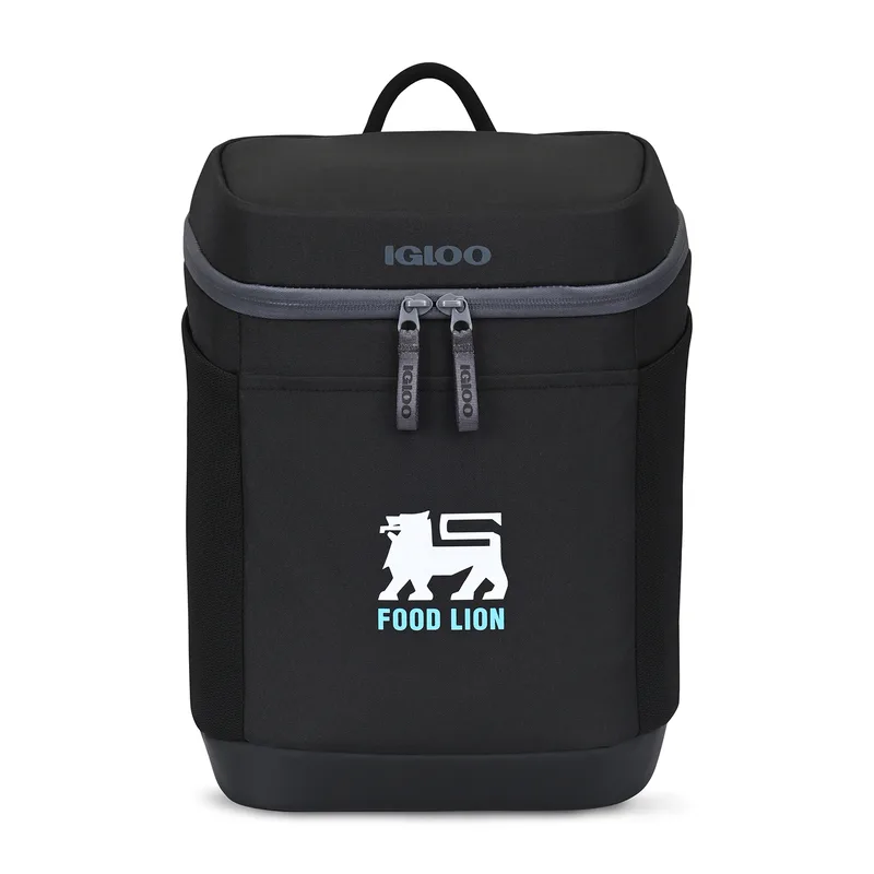 Igloo® Day Chiller Backpack 12 Can Soft Cooler - Black