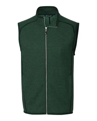 Cutter & Buck Mainsail Sweater-Knit Mens Full Zip Vest view 4