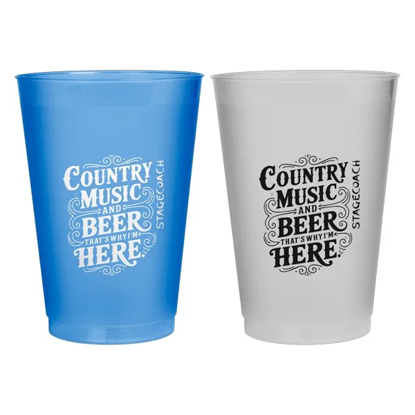 12oz Frost Flex Stadium Cup