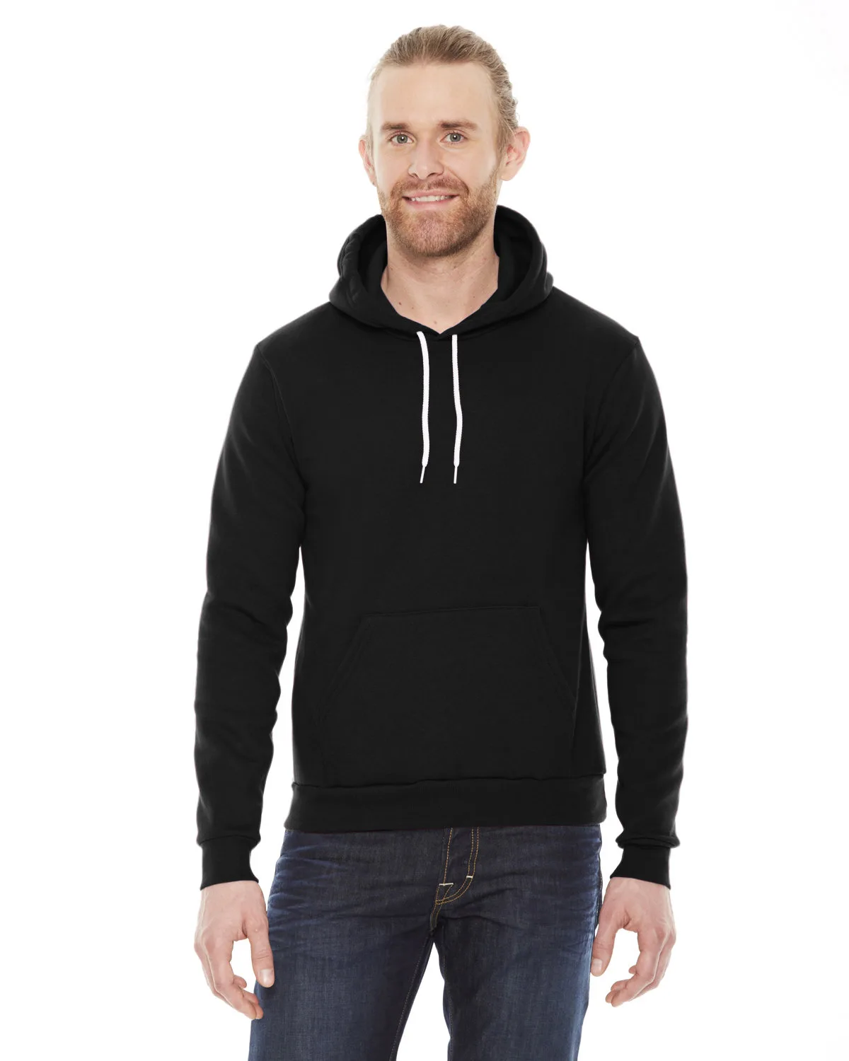 American Apparel Unisex Flex Fleece Drop Shoulder Pullover Hoodie