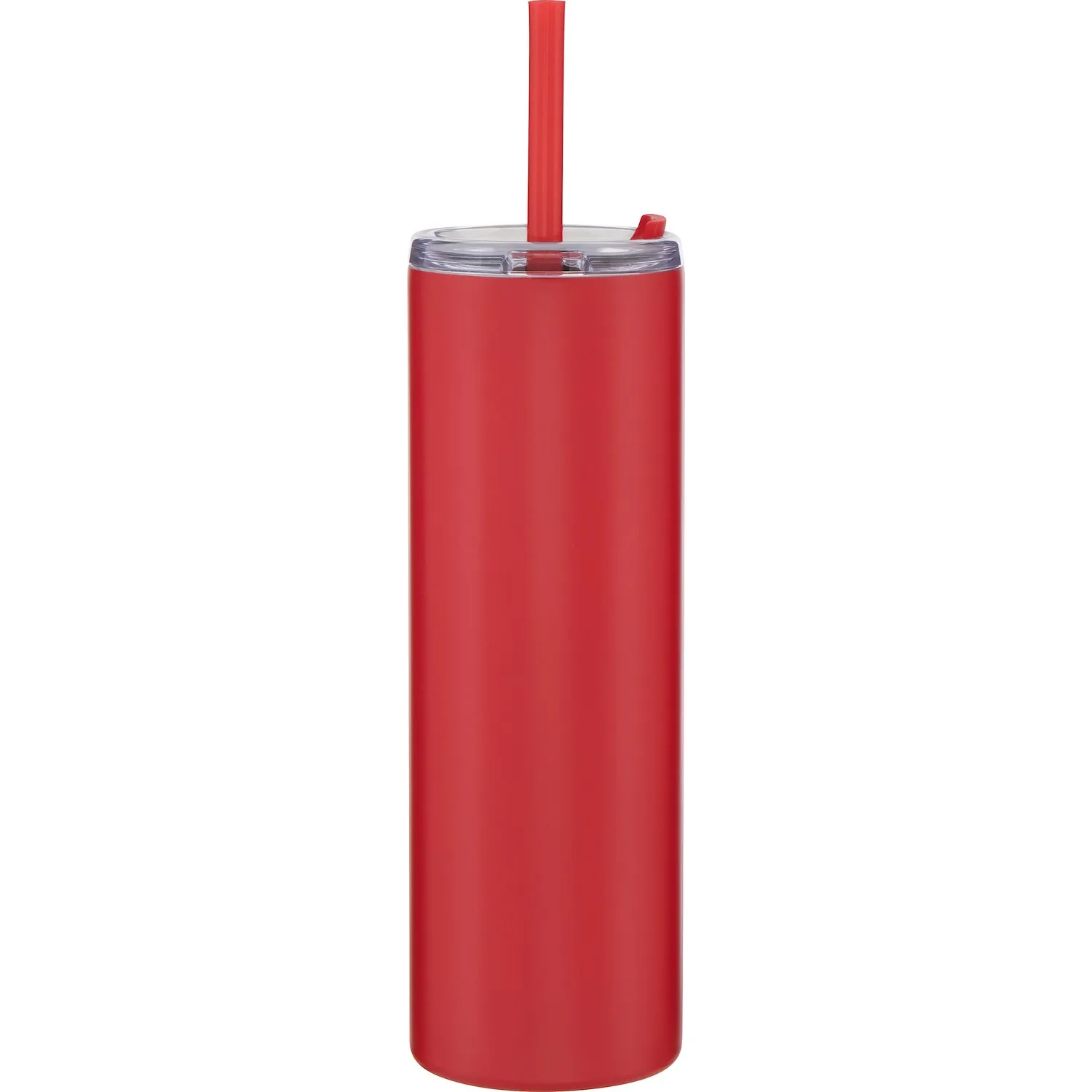 16 oz Lane Travel Tumbler (Matte Red) view 2