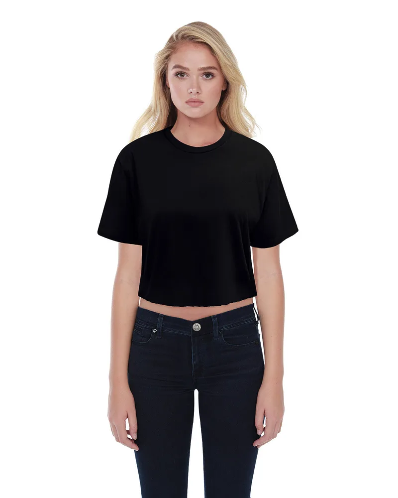 STAR TEE Ladies' Crop Boyfriend T-Shirt