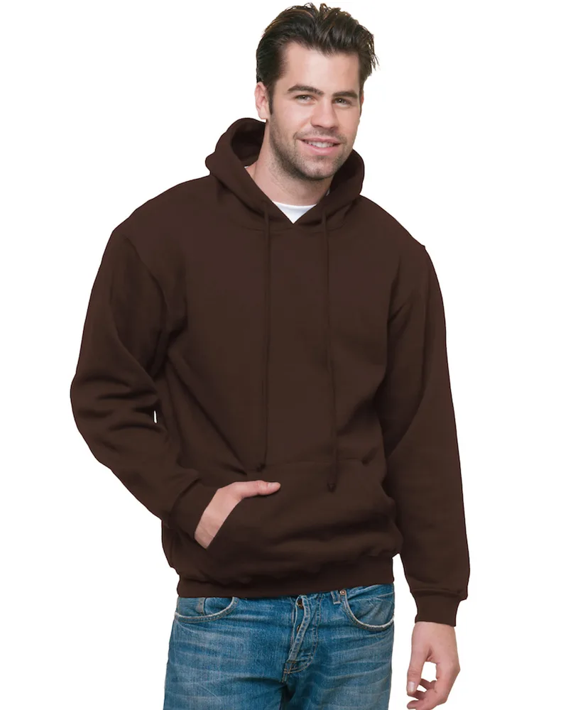 BAYSIDE Adult USA Made Pullover Heavyweight Hooded Sweatshirt view 7
