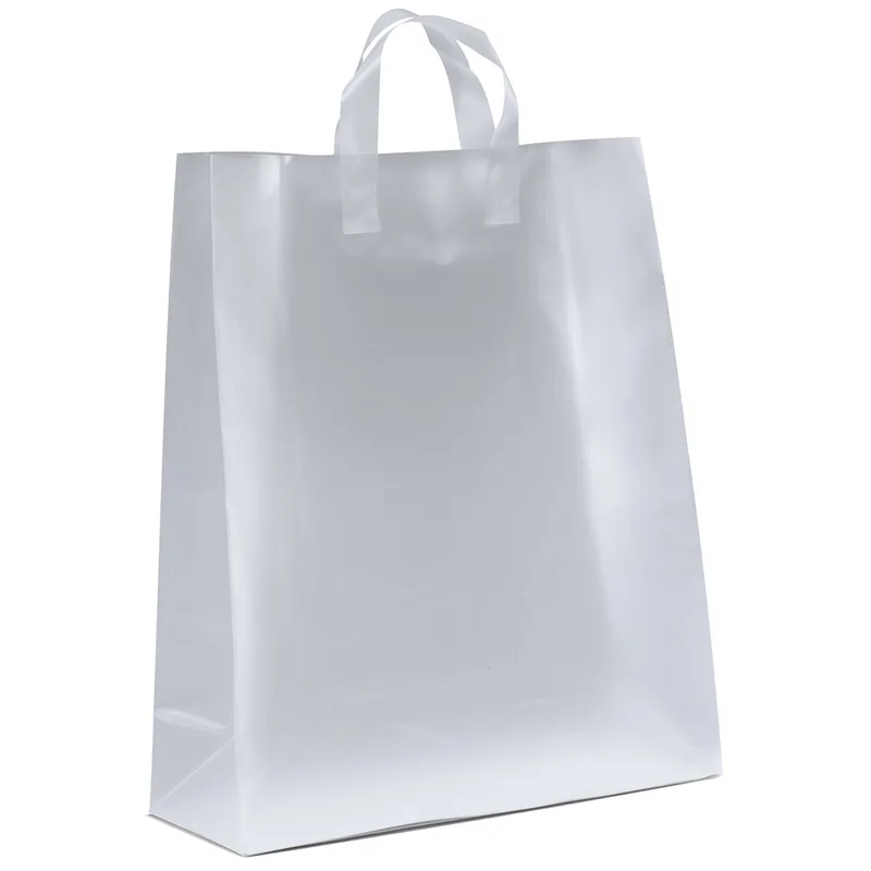 Jupiter - Frosted Shopper - Flexo Ink Print (16" x 6" x 19") view 2