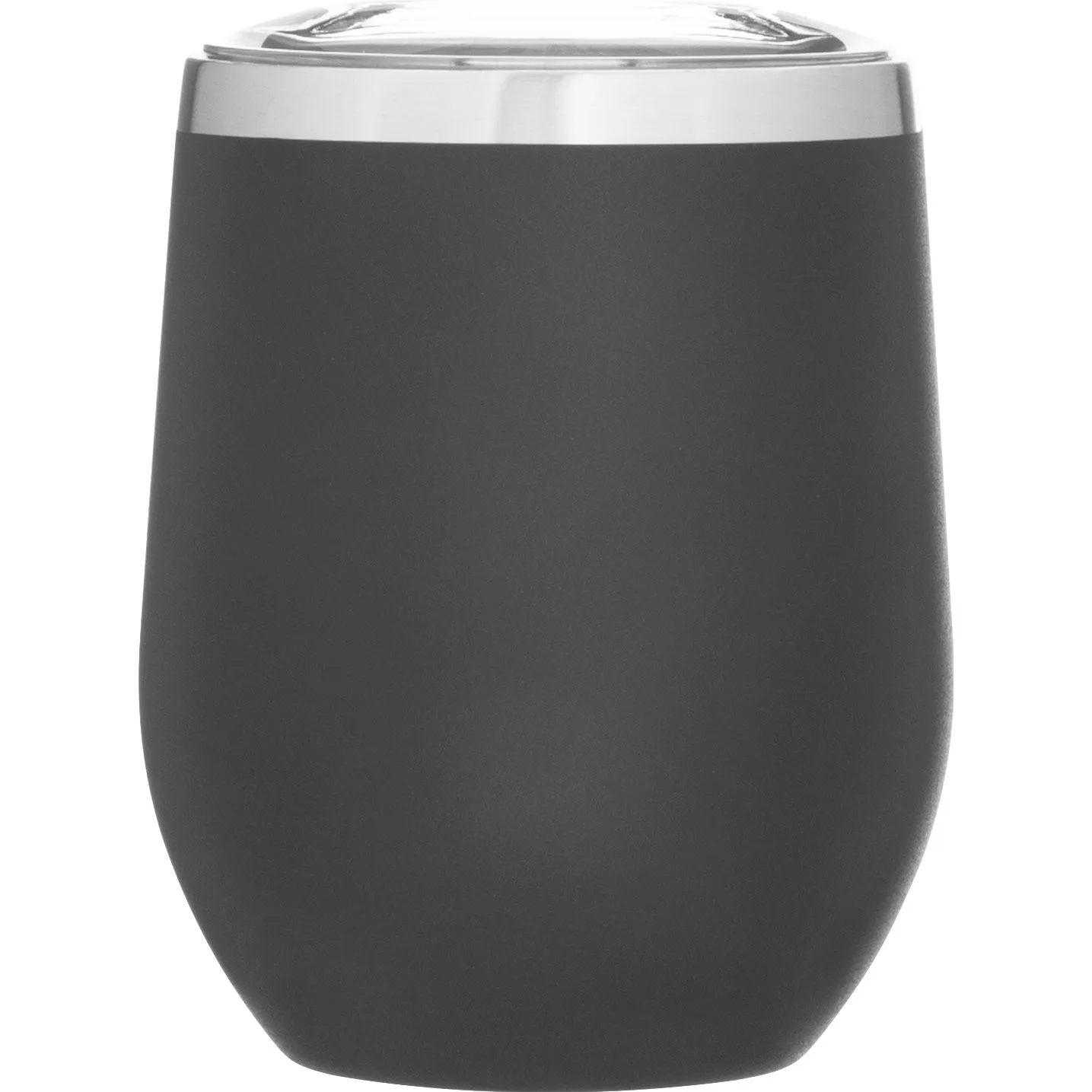 12 oz Cece Travel Tumbler (Matte Black) view 2