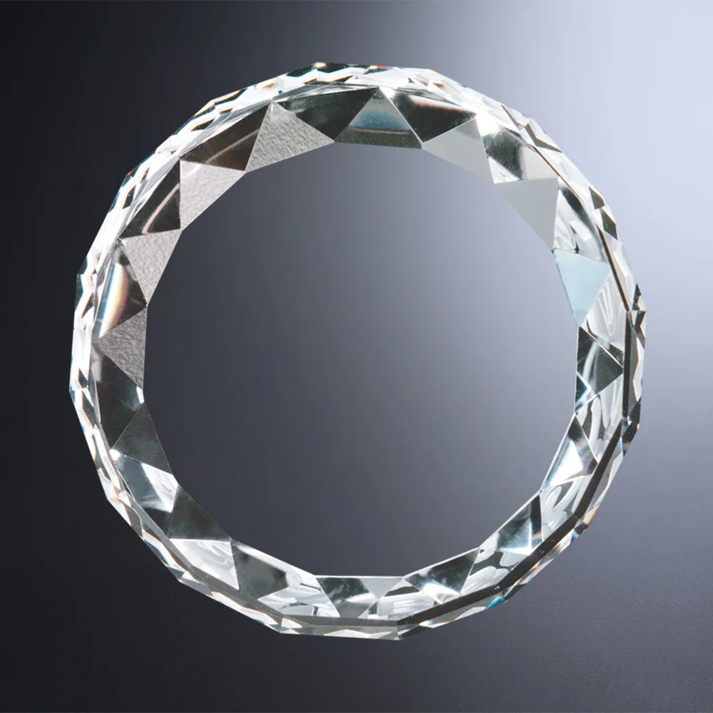 Faceted Gem Paperweight 3-1/4" Dia. view 2