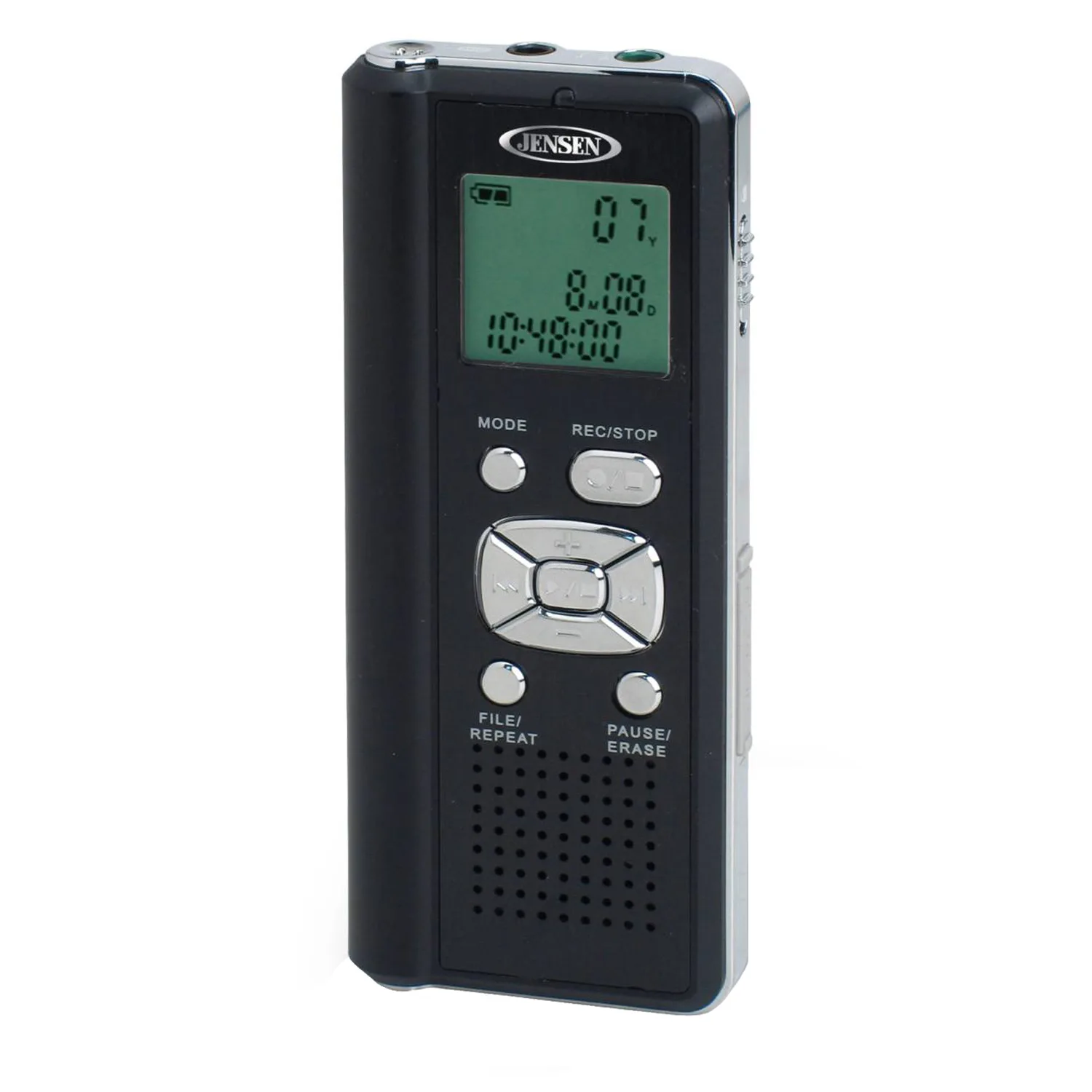 Jensen® Digital Voice Recorder with Micro SD Card Slot