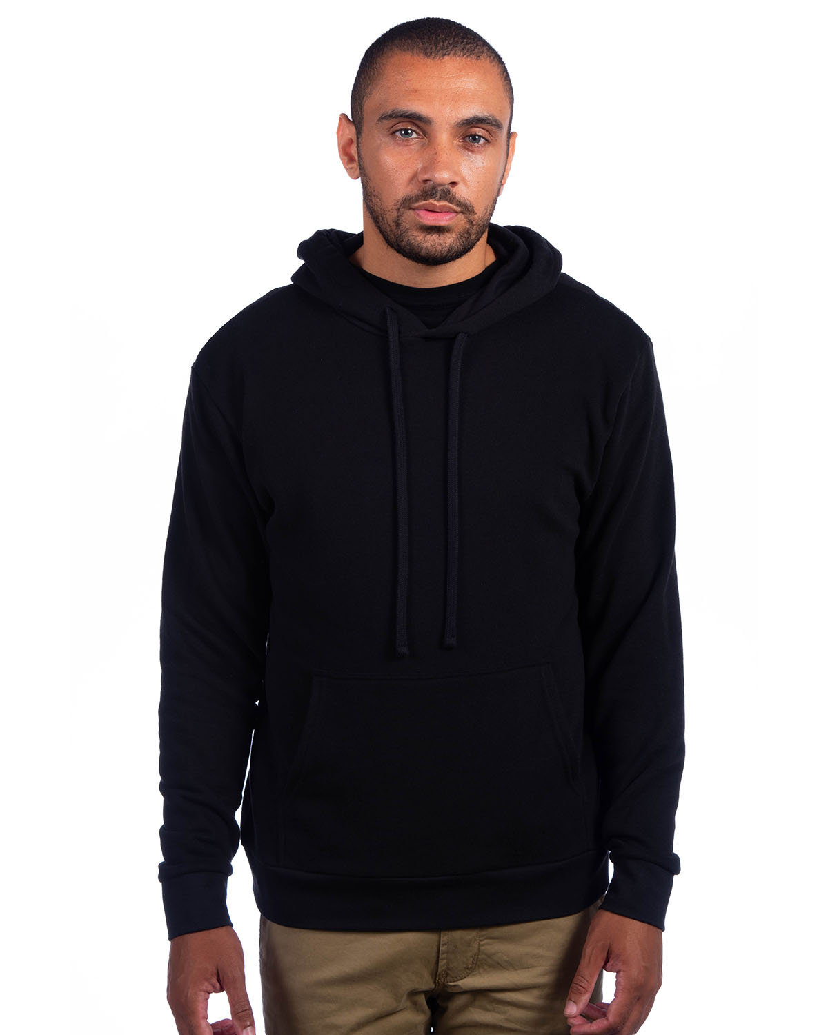 NEXT LEVEL APPAREL Unisex Laguna Sueded French Terry Pullover Sweatshirt
