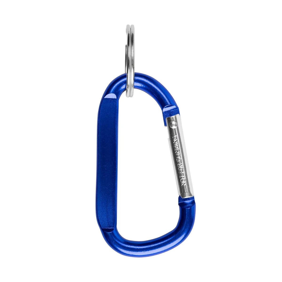 6mm Carabiner With Split Ring view 3