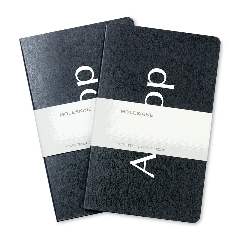 Moleskine® Large Volant 2-Pack - Black