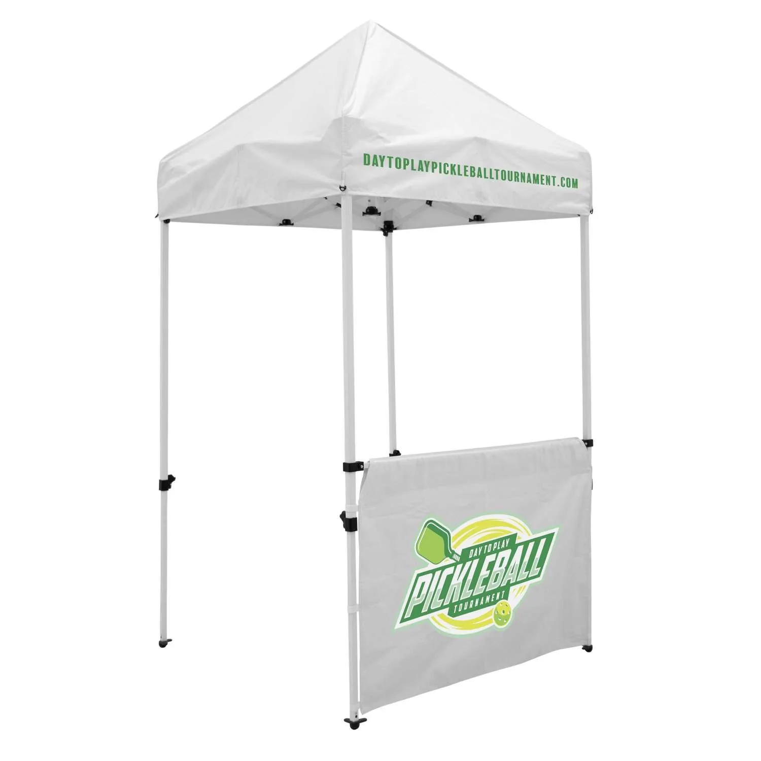 5' Economy Tent Half Wall (Full-Color Imprint) view 4