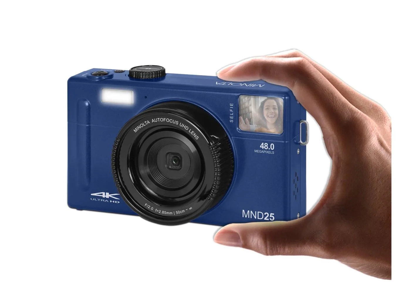 Minolta 48Mp/4K Autofocus Uhd Digital Camera