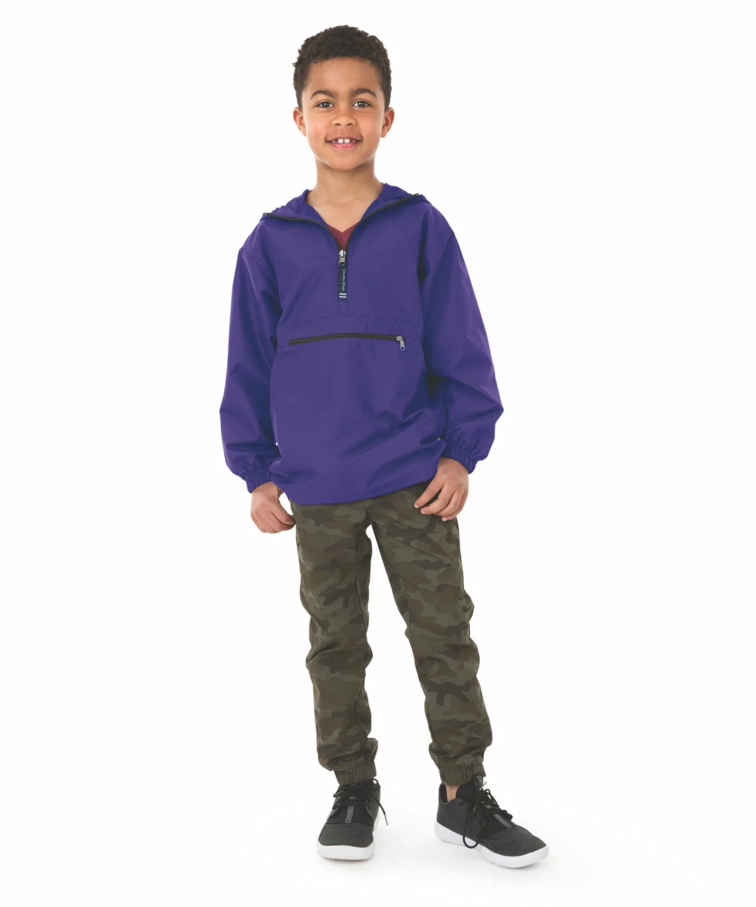 Youth Pack-N-Go Pullover Jacket view 5