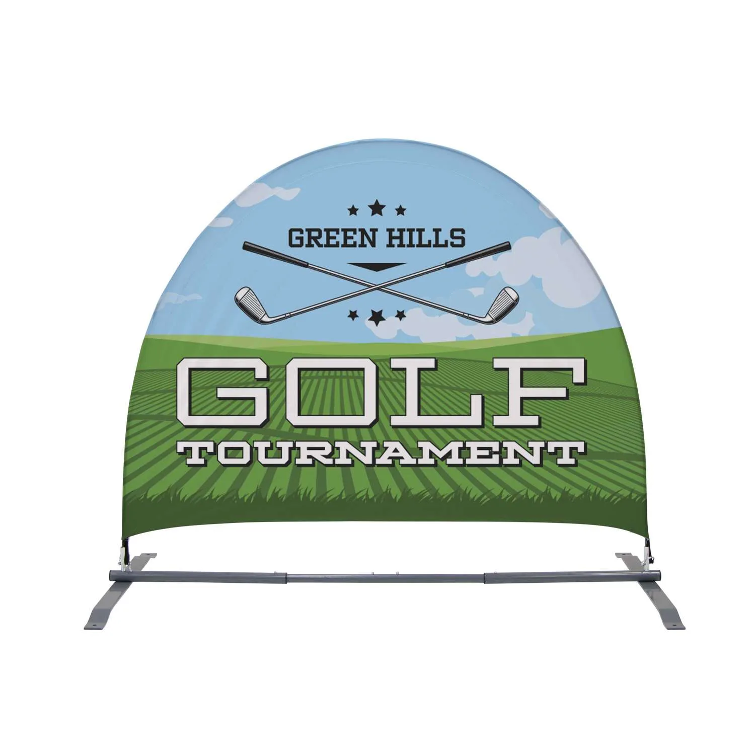 5'W x 4'H Sunrise Multisurface Sign Double-Sided Kit view 2