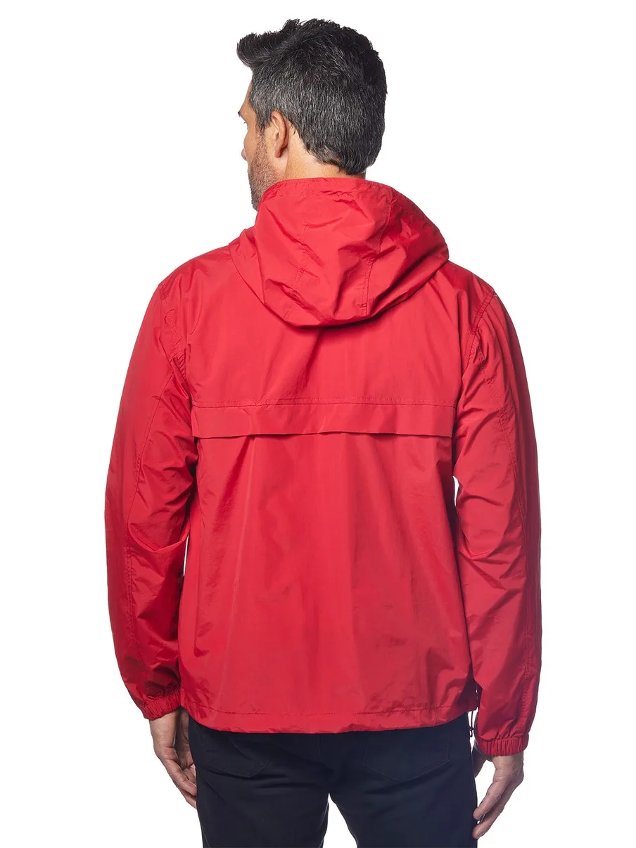 Anorak Hooded ¼ Zip Windbreaker view 6