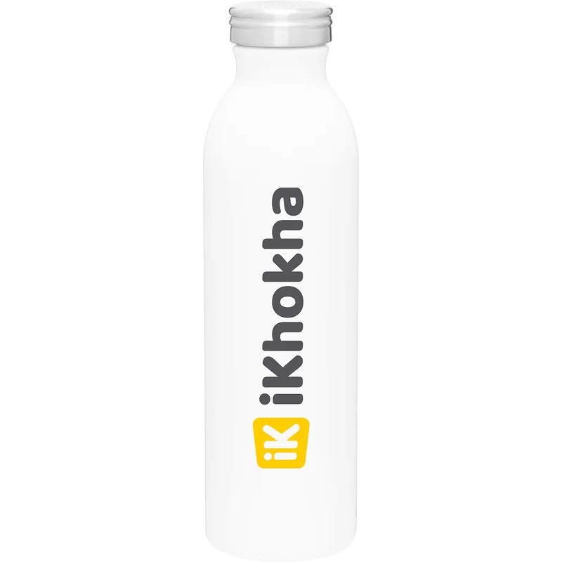 20.9 oz h2go Easton Water Bottle (Matte White)