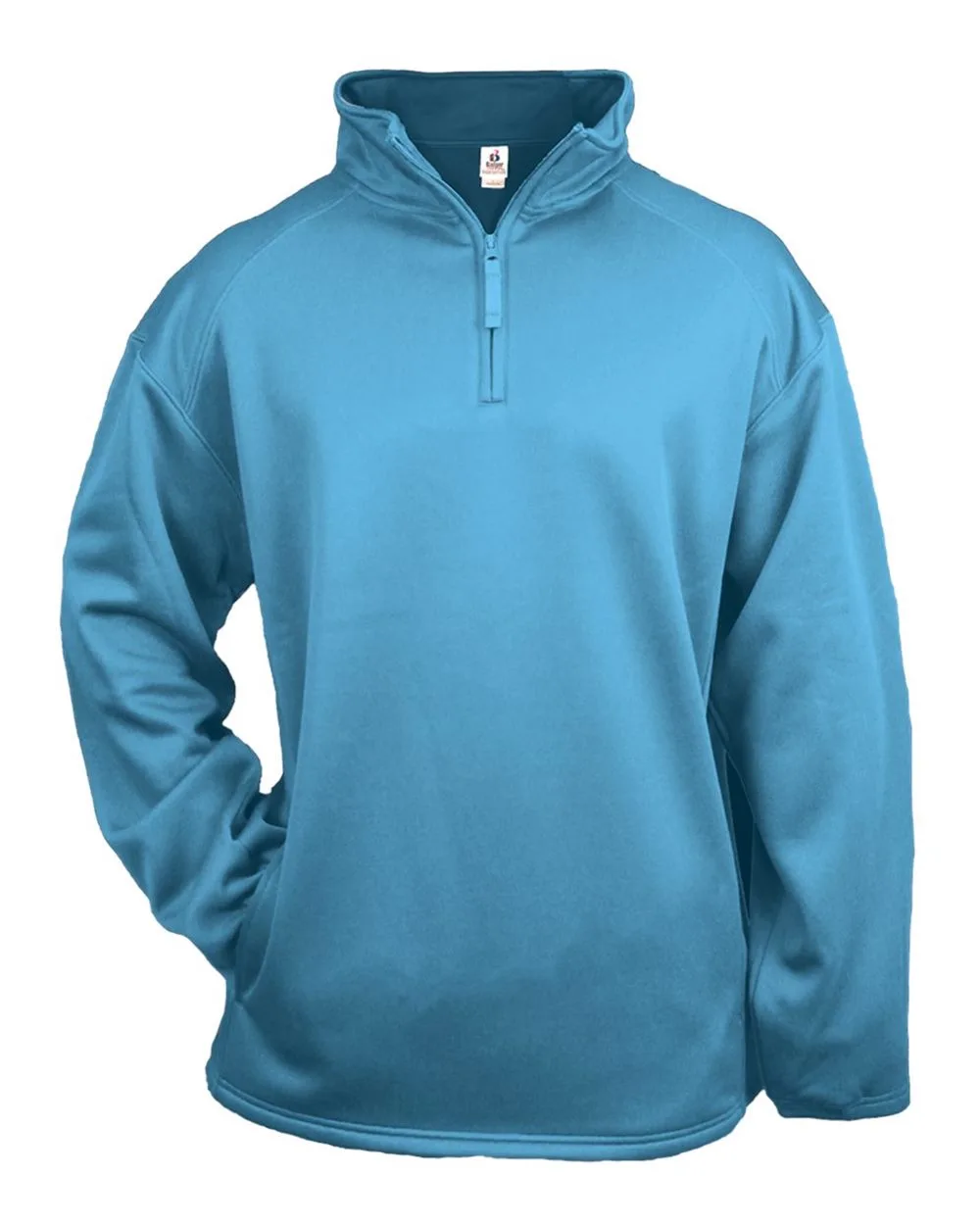 Badger Performance Fleece Quarter-Zip Pullover view 4