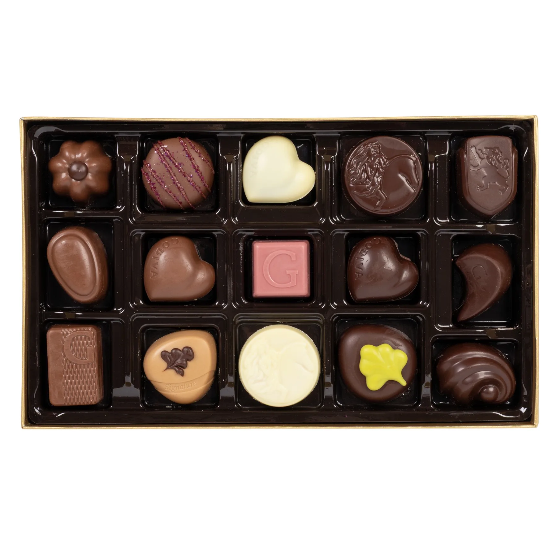 Godiva Gold Collection 15pc 6.1 oz Box view 2