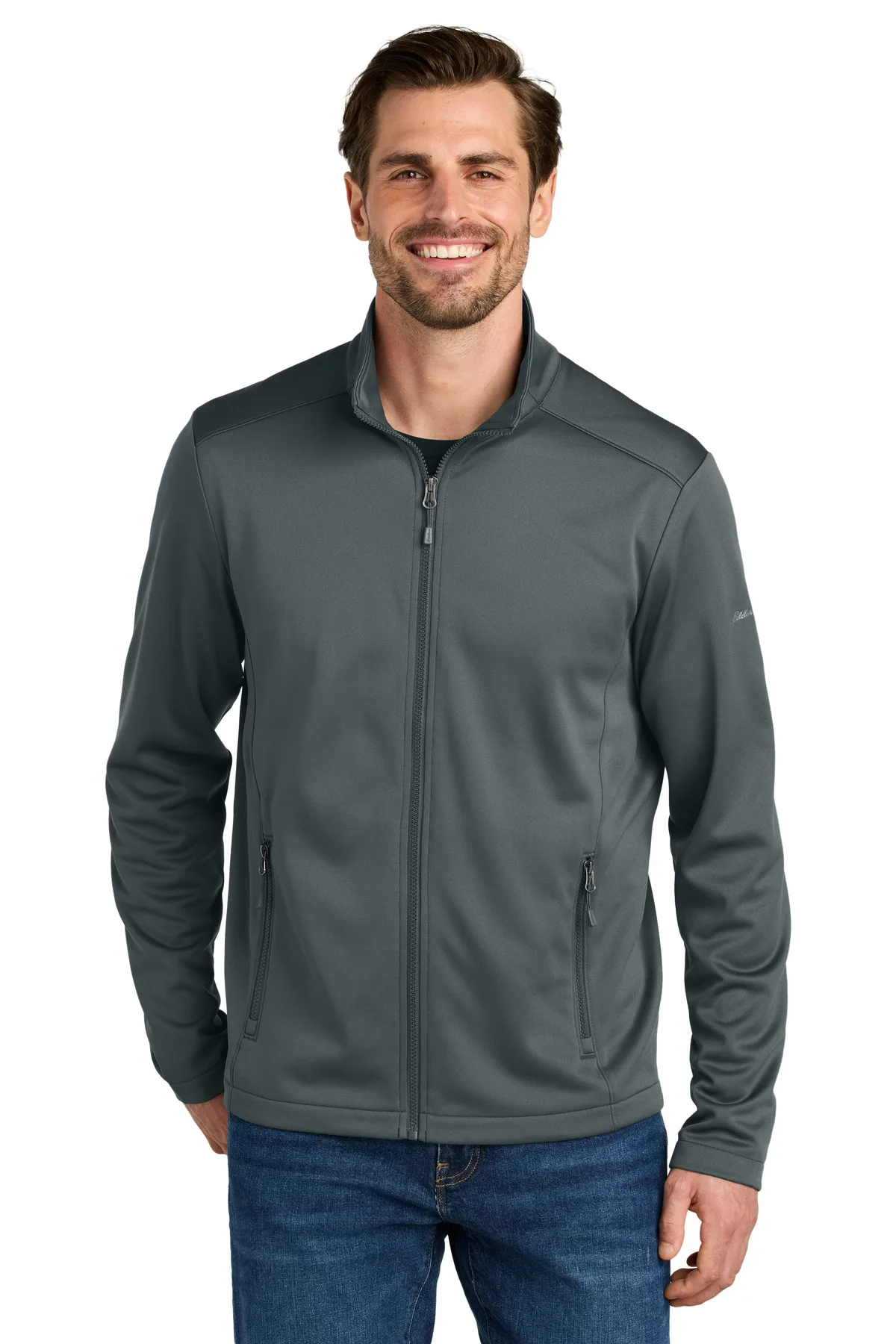 Eddie Bauer® Smooth Mid Layer Fleece Full-Zip view 2